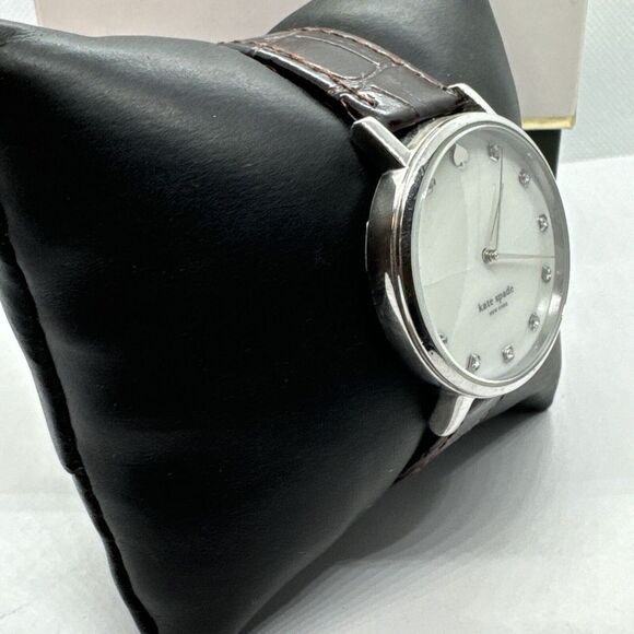Kate Spade New York 0006 Women\'s Brown Leather Strap Analog Dial Watch JNA124 main image 6